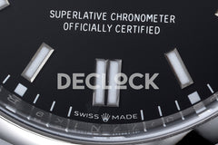 Oyster Perpetual 41mm Black Dial 124300
