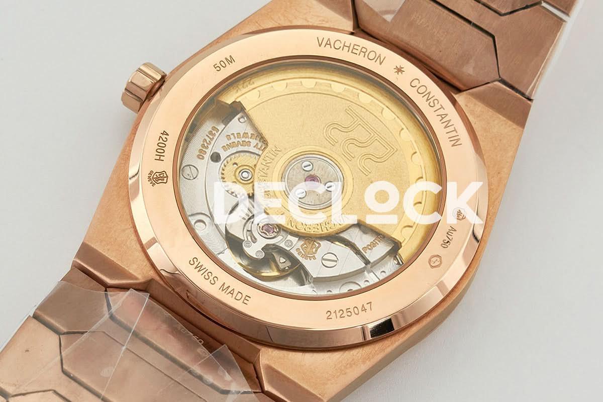 Replica Vacheron Constantin Les Historiques 222 Champagne Dial in Rose Gold |  Declock.