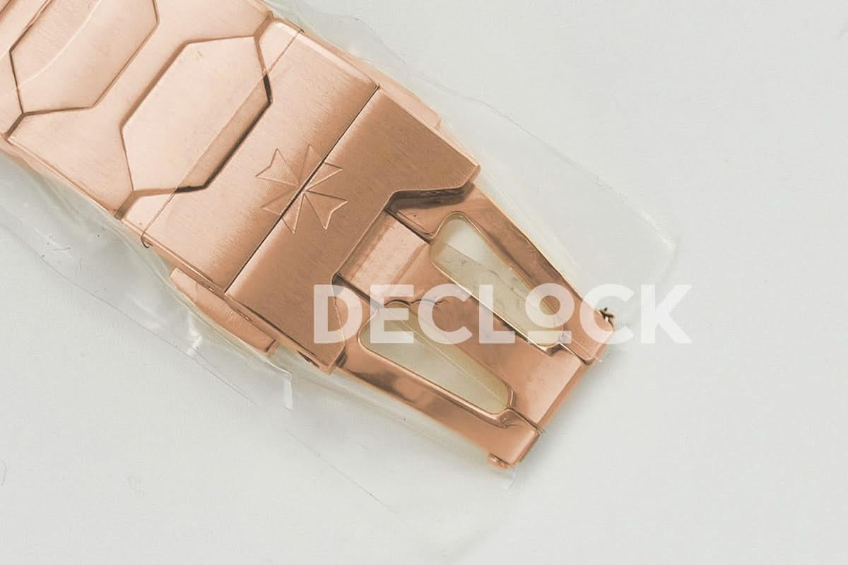 Replica Vacheron Constantin Les Historiques 222 Champagne Dial in Rose Gold |  Declock.