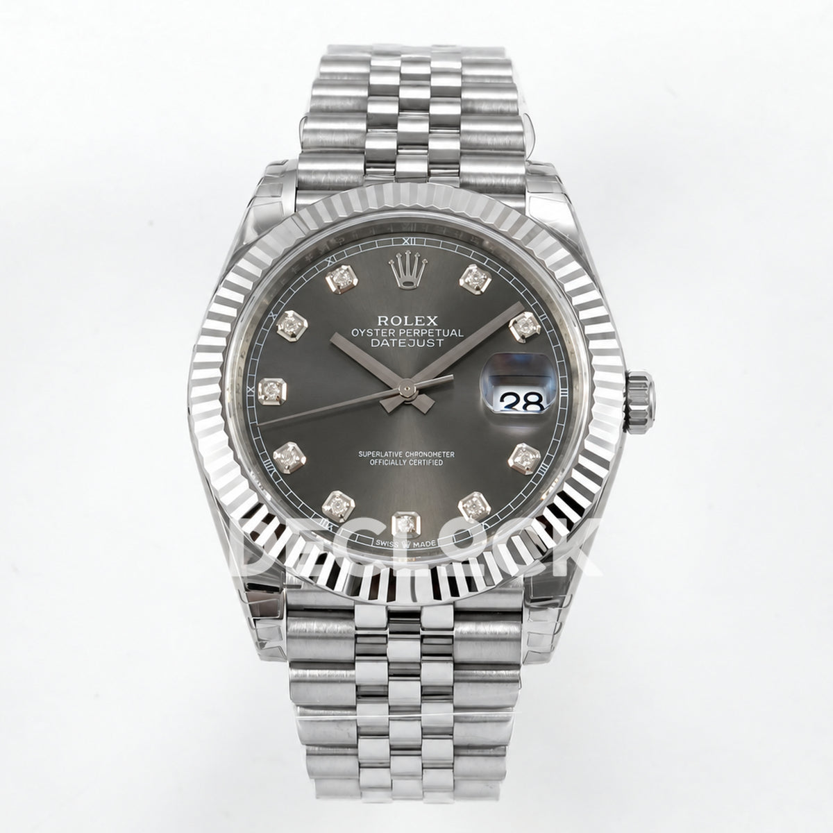 Rolex Datejust 41 126334 Grey Diamond Dial Jubilee VSF VS3235 V2