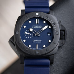 PAM1232 Submersible QuarantaQuattro Carbotech™ Blu Abisso 44mm