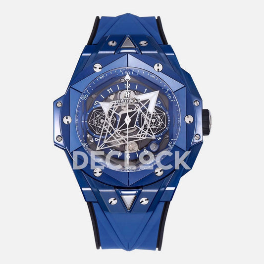 Replica Hublot Big Bang Sang Bleu II Blue Magic | Declock.