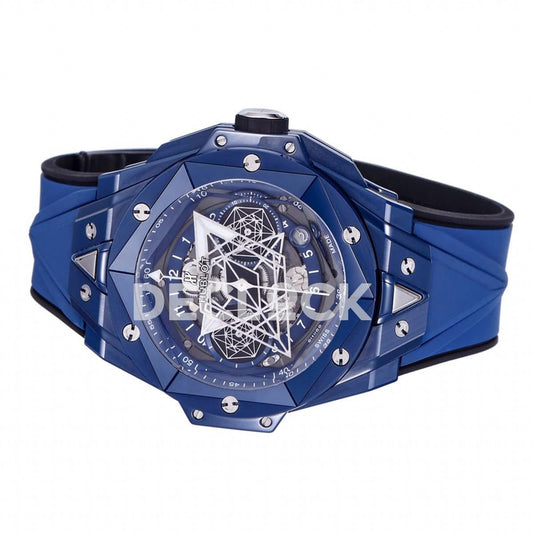 Replica Hublot Big Bang Sang Bleu II Blue Magic |  Declock.