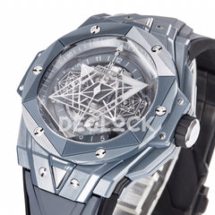Big Bang Sang Bleu II Grey Magic Black Strap
