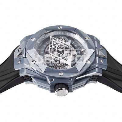 Big Bang Sang Bleu II Grey Magic Black Strap