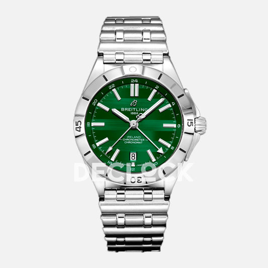Breitling Chronomat Automatic GMT 40 Gree Dial 'Ireland'