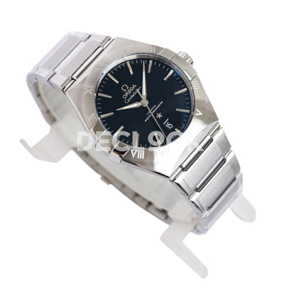 Constellation Co-Axial Chronometer 39mm Black Dial in Steel