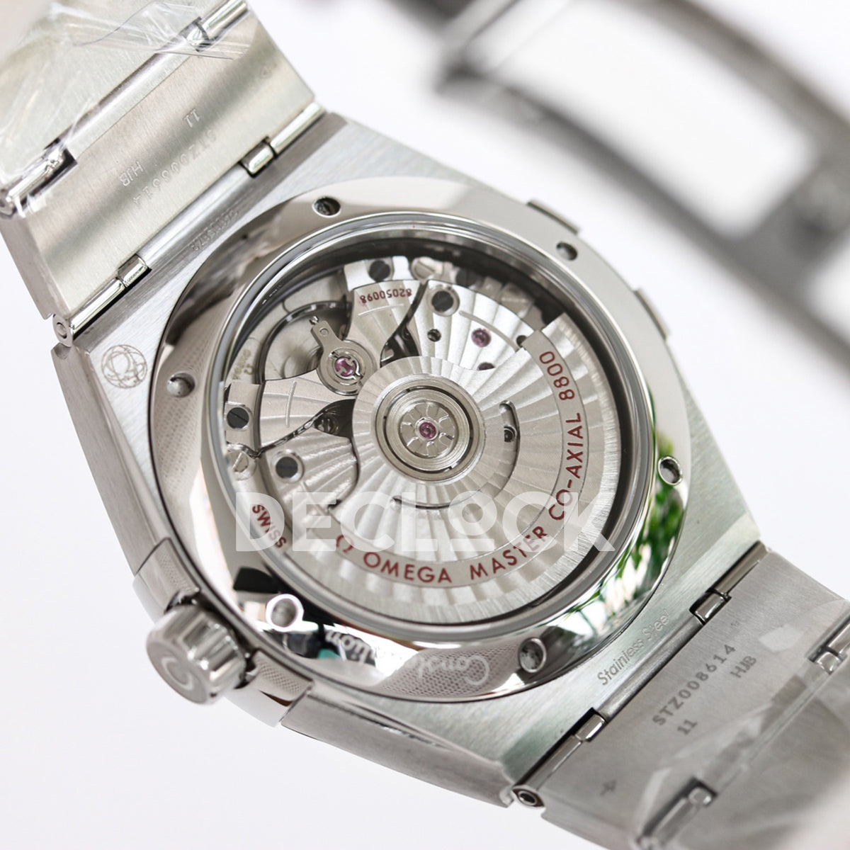 Constellation Co-Axial Chronometer 39mm Black Dial in Steel