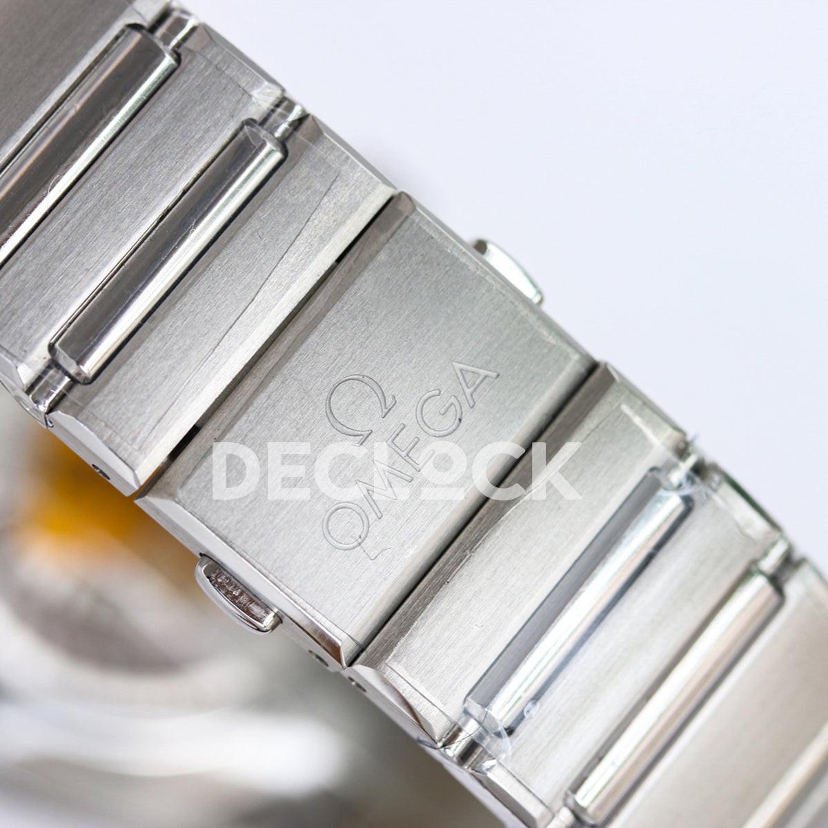 Replica Omega Constellation Co-Axial Chronometer 39mm Black Dial in Steel |  Declock.