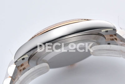Datejust 41 126331 Pink Sundust Dial Diamond Markers in Everose/Steel on Jubilee Bracelet