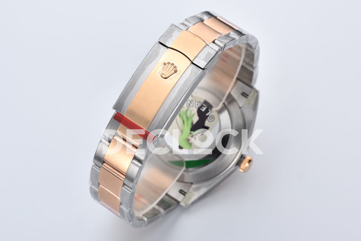 Datejust 41 126331 Pink Sundust Dial Diamond Markers in Everose/Steel on Oyster Bracelet