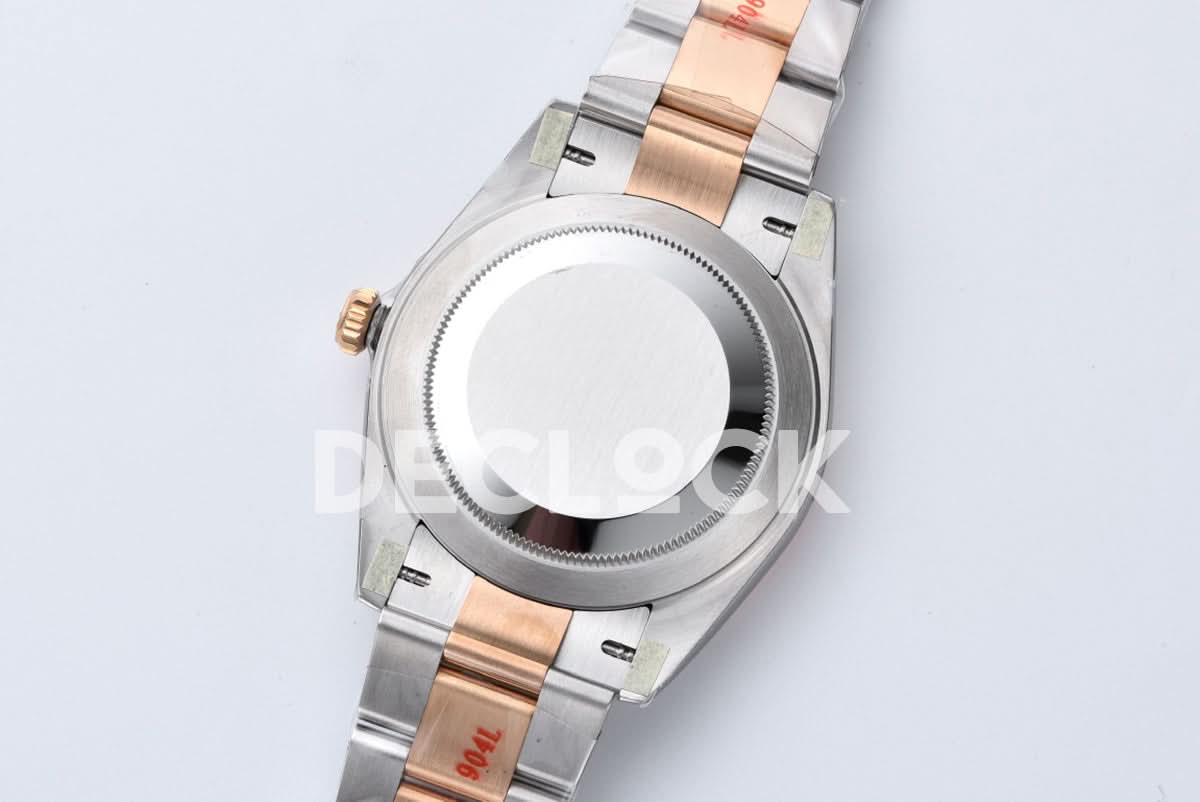 Datejust 41 126331 Chocolate Dial Stick Markers in Everose/Steel on Oyster Bracelet