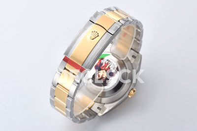 Datejust 41 126333 Champagne Motif Dial Stick Markers in Yellow/Steel on Oyster Bracelet