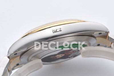 Datejust 41 126333 Champagne Motif Dial Stick Markers in Yellow/Steel on Oyster Bracelet