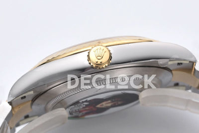Datejust 41 126333 Slate Dial Stick Markers in Yellow/Steel on Oyster Bracelet