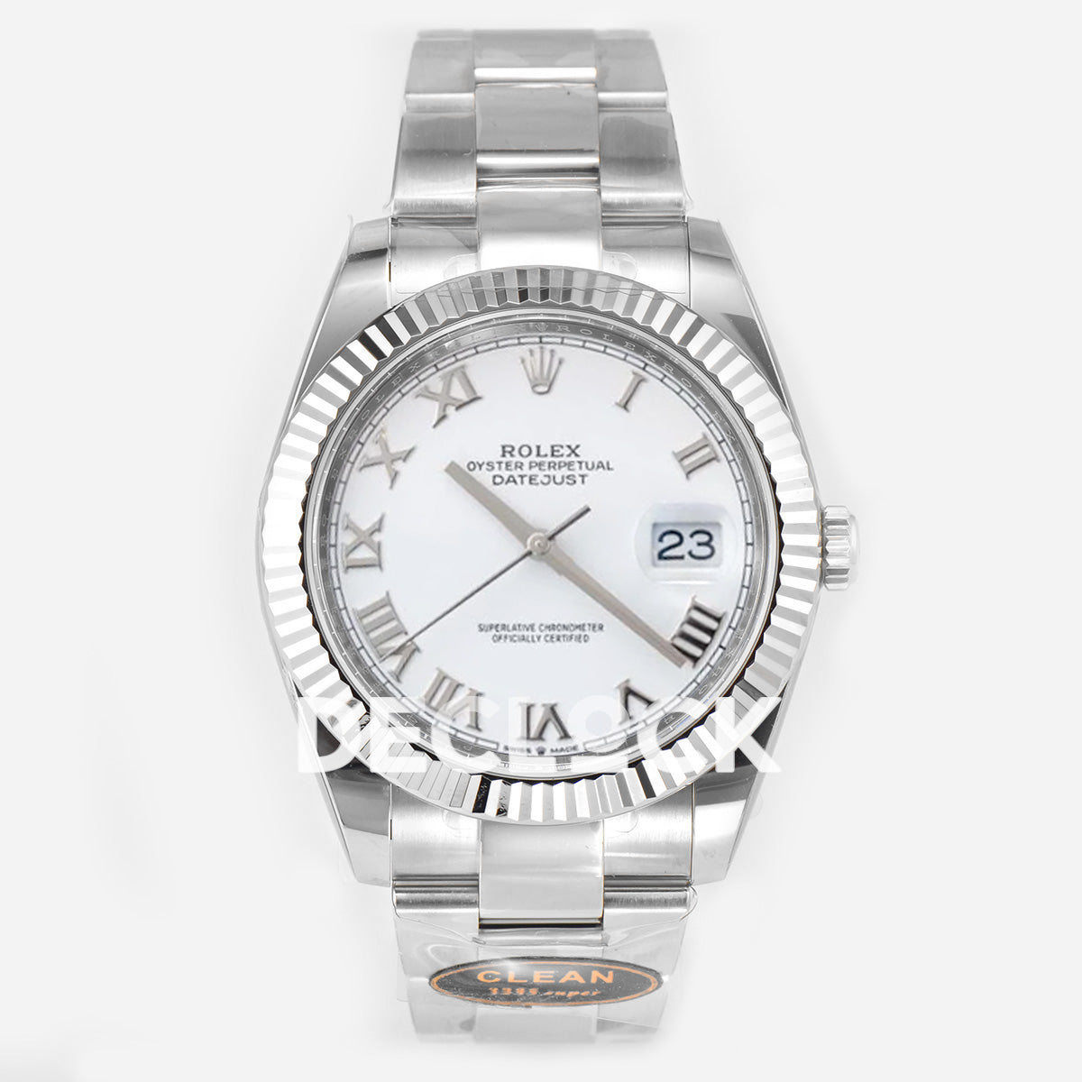 DateJust 41 126334 904L SS White Dial on Oyster Bracelet