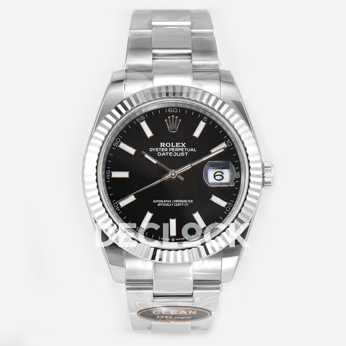 Datejust 36/41 126331 Black Dial in with Diamond Markers in Jubilee 