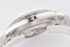 DateJust 41 126334 904L SS White Dial on Oyster Bracelet