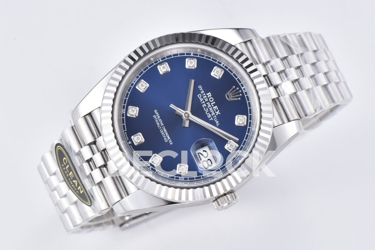 Datejust 36/41 126331 Black Dial in with Diamond Markers in Jubilee 