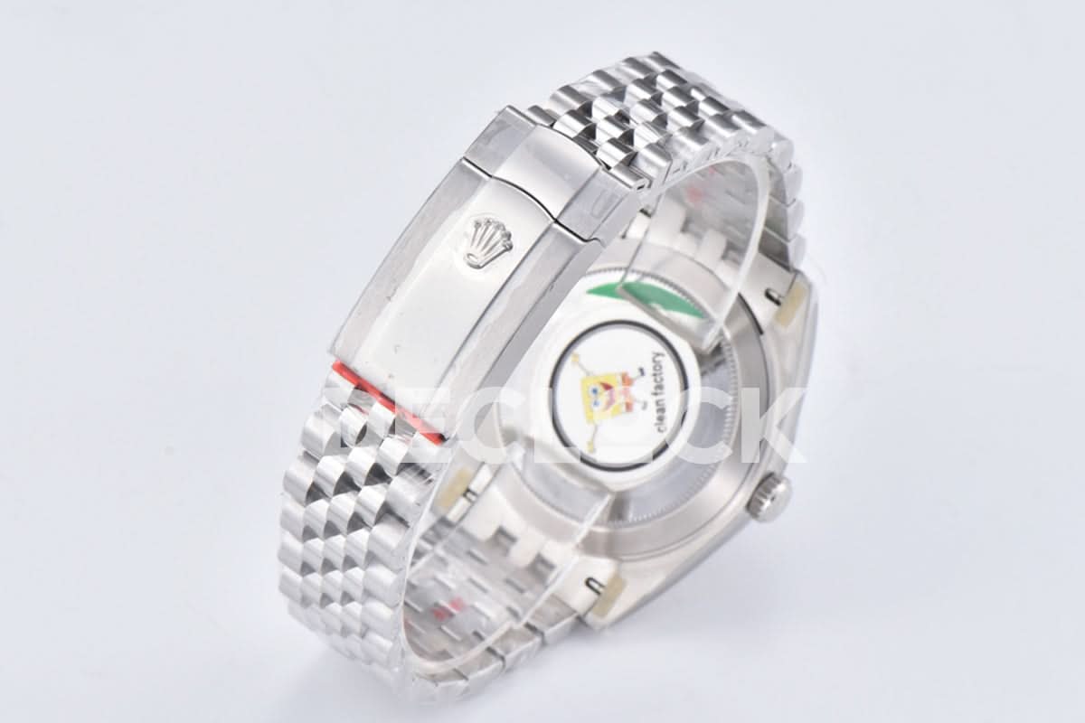 Datejust 41 126334 Bright Blue Dial Diamond Markers on Jubilee Bracelet