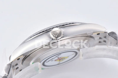 Datejust 41 126334 Bright Blue Dial Diamond Markers on Jubilee Bracelet