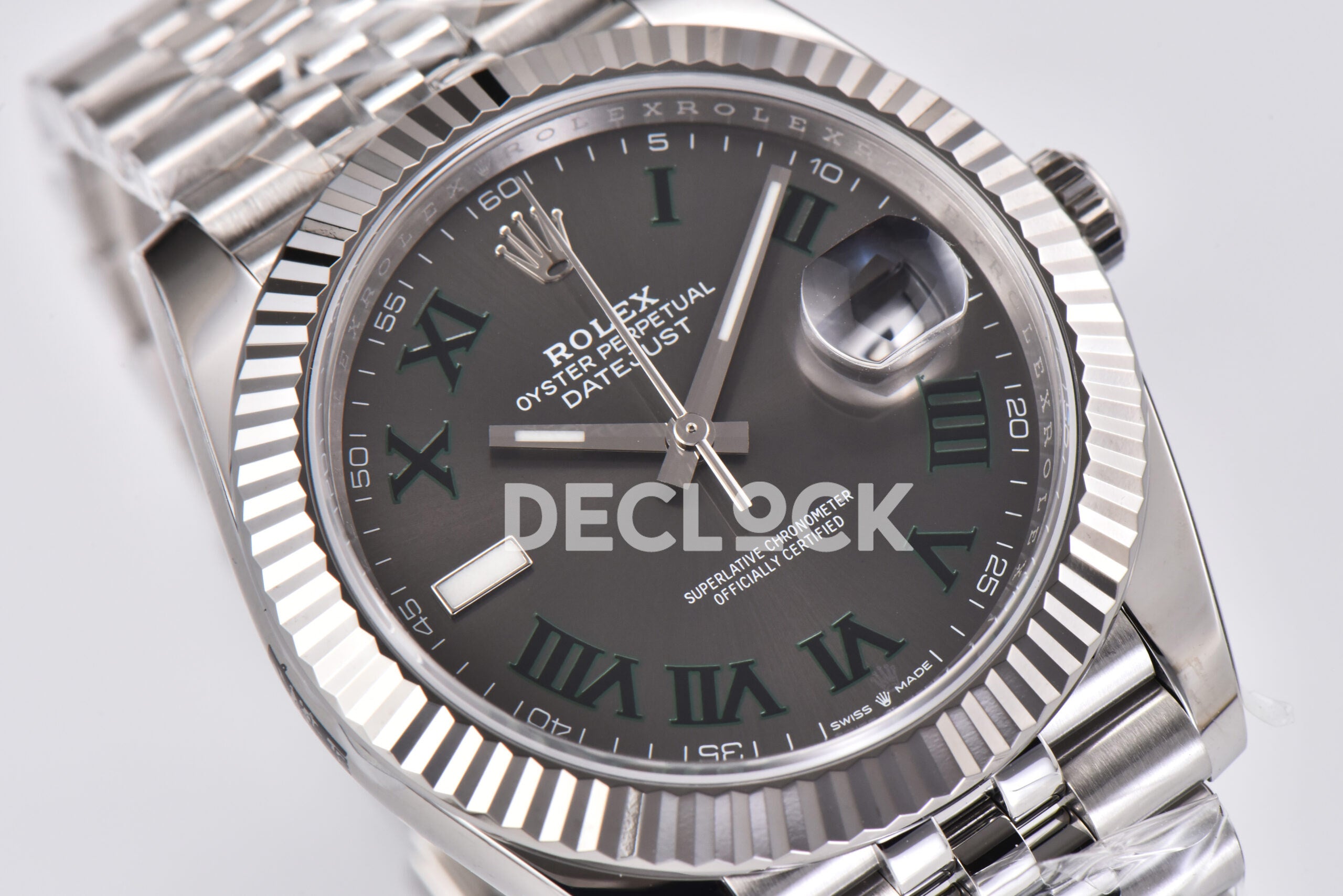 Datejust 36/41 126331 Black Dial in with Diamond Markers in Jubilee 