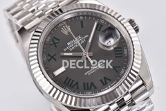 Datejust 36/41 126331 Black Dial in with Diamond Markers in Jubilee 