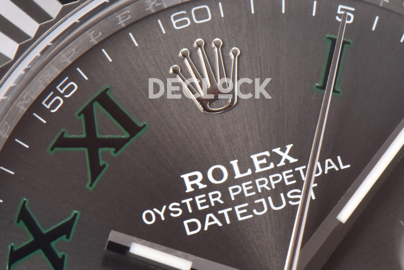 Datejust 41 126334 Slate Dial Stick Markers on Jubilee Bracelet