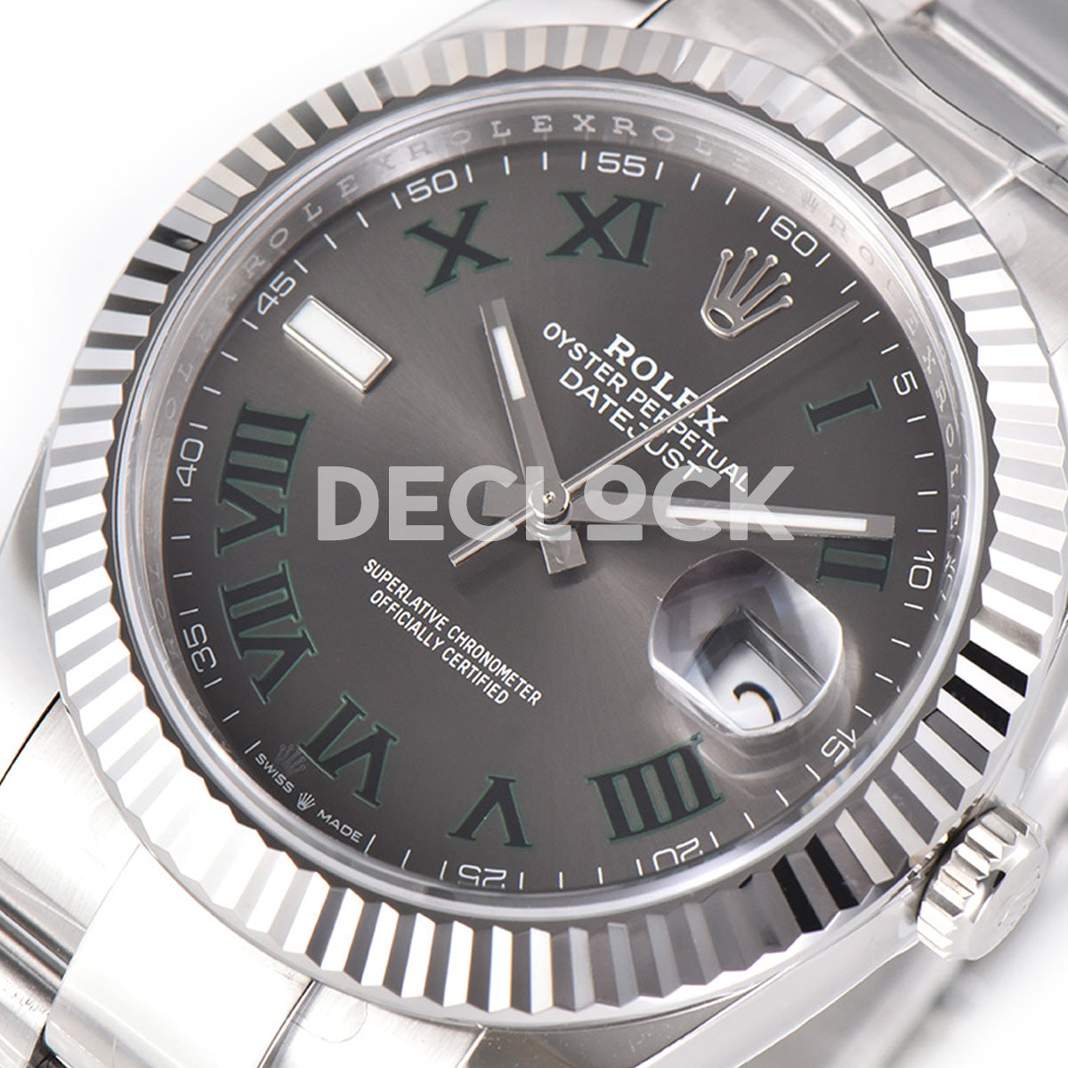 Datejust 36/41 126331 Black Dial in with Diamond Markers in Jubilee 
