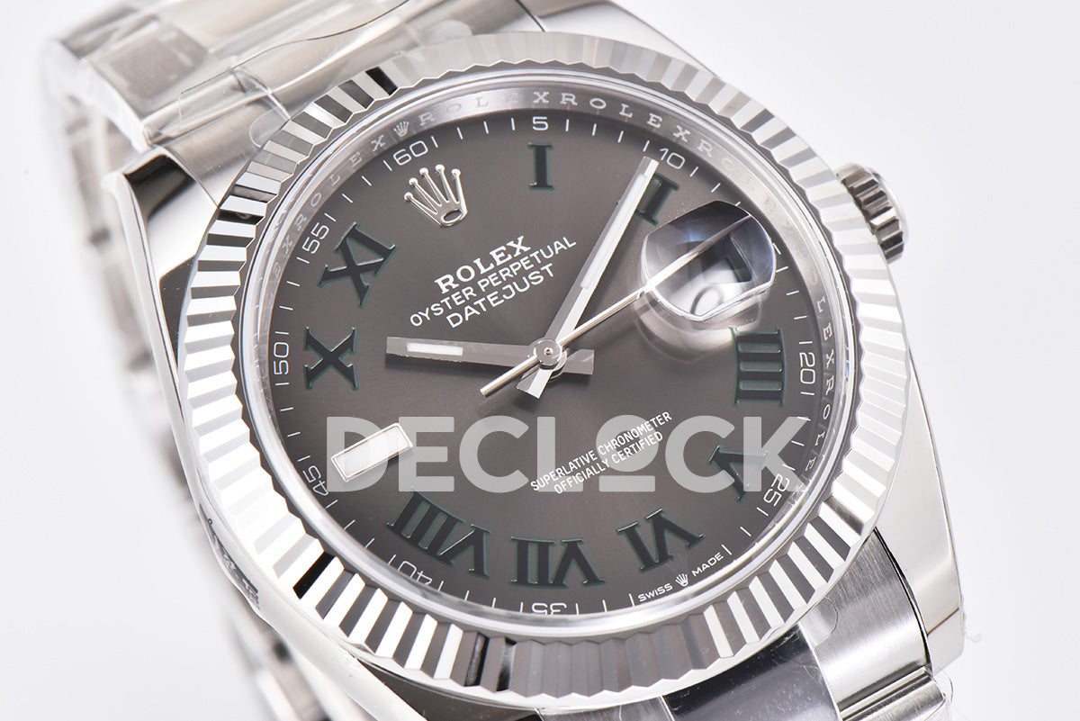 Datejust 36/41 126331 Black Dial in with Diamond Markers in Jubilee 