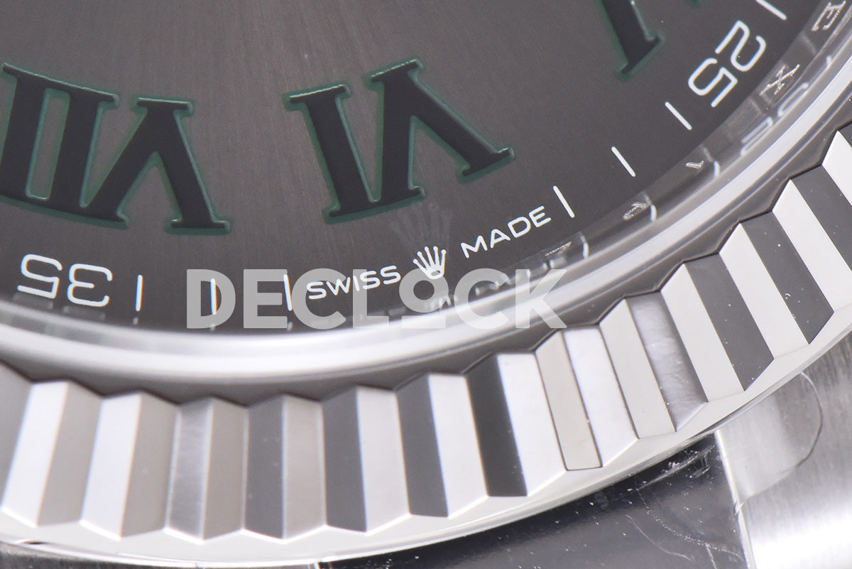 Datejust 36/41 126331 Black Dial in with Diamond Markers in Jubilee 