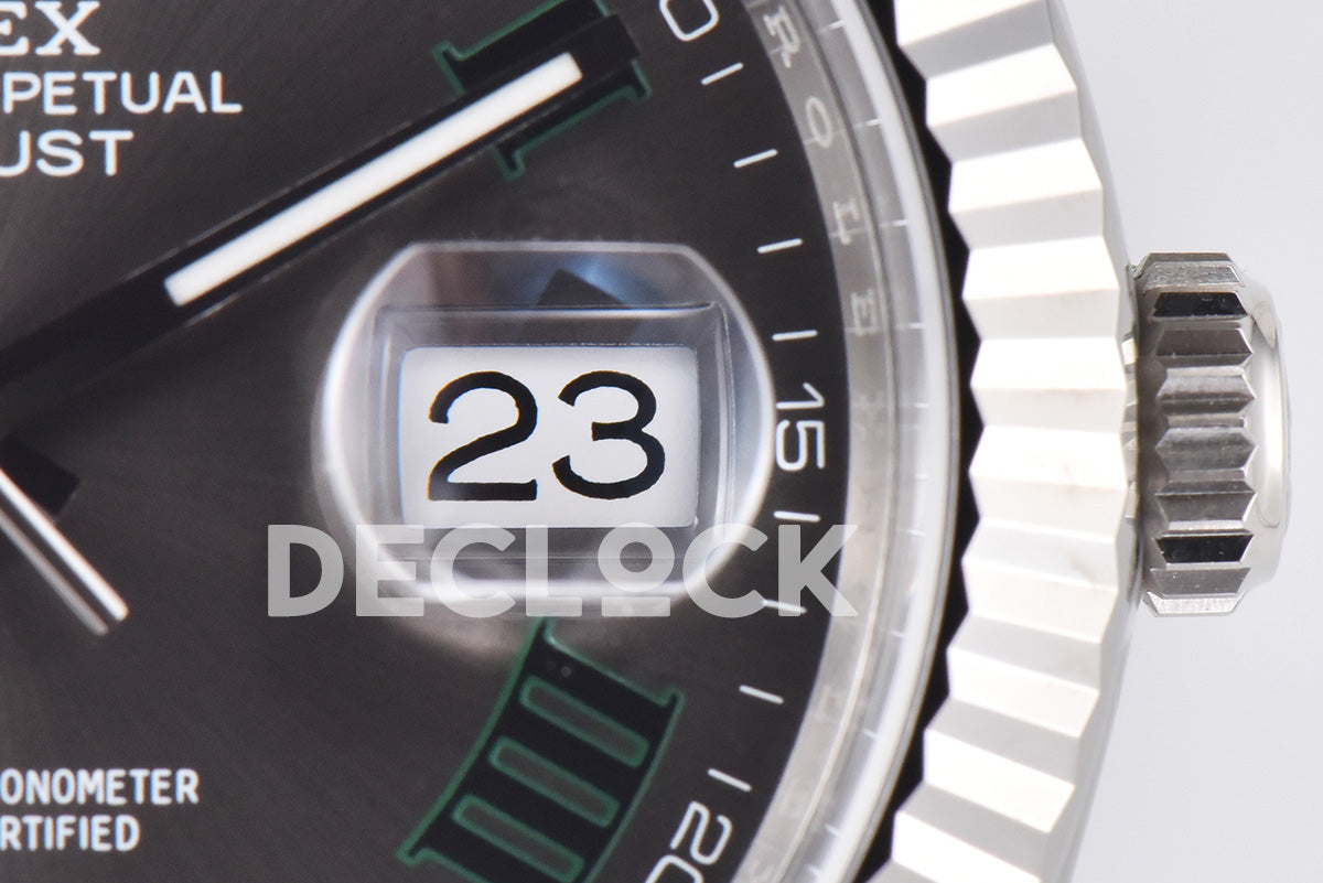 Datejust 36/41 126331 Black Dial in with Diamond Markers in Jubilee 