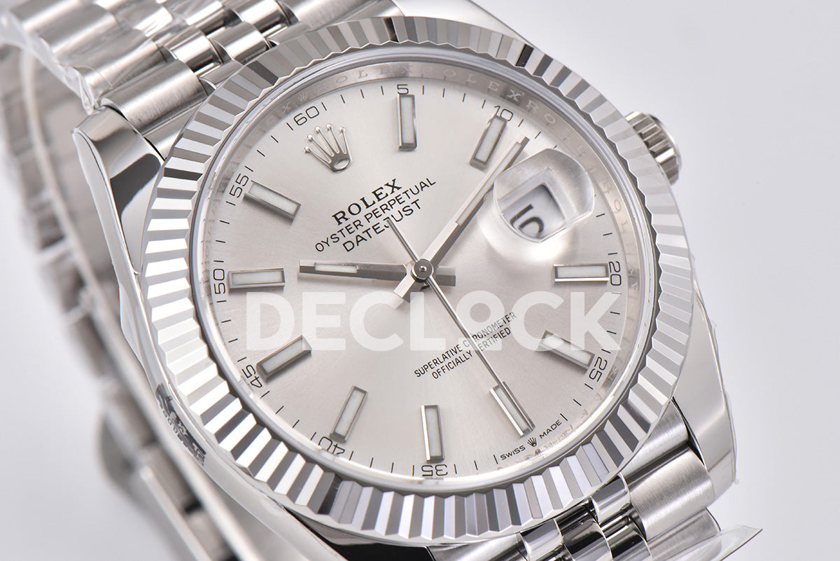 Datejust 36/41 126331 Black Dial in with Diamond Markers in Jubilee 