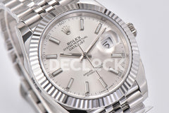 Datejust 36/41 126331 Black Dial in with Diamond Markers in Jubilee 