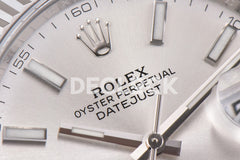 Datejust 36/41 126331 Black Dial in with Diamond Markers in Jubilee 