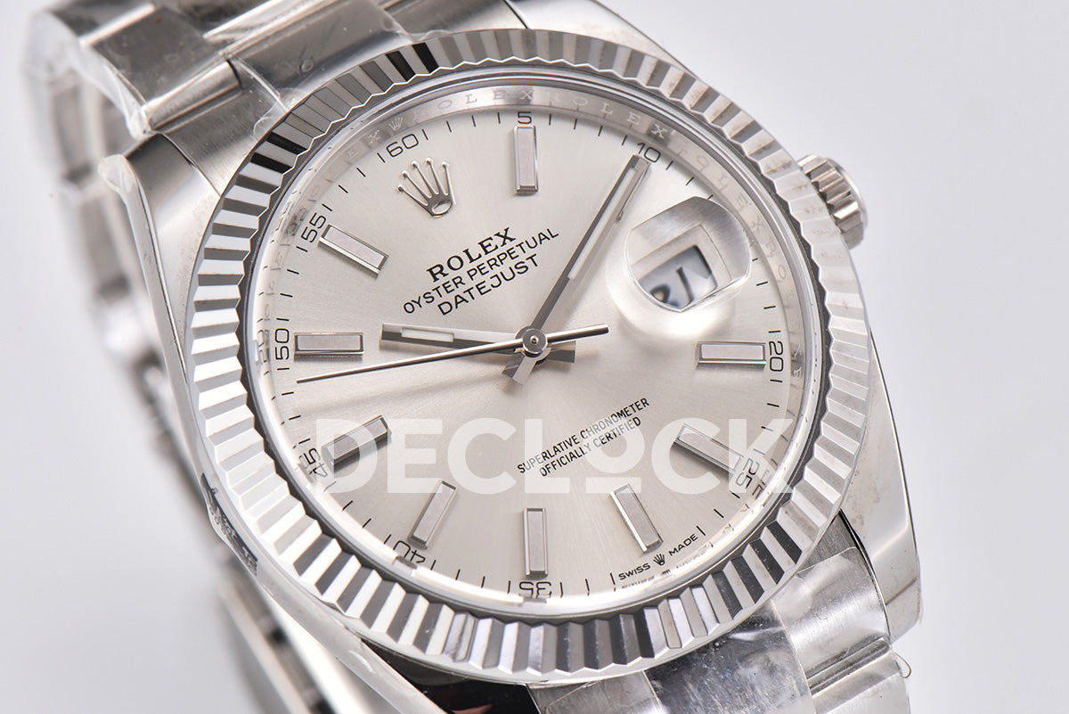 Datejust 36/41 126331 Black Dial in with Diamond Markers in Jubilee 