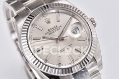 Datejust 36/41 126331 Black Dial in with Diamond Markers in Jubilee 