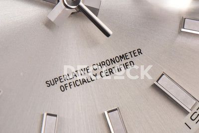 Datejust 41 126334 Sliver Dial Stick Markers on Oyster Bracelet