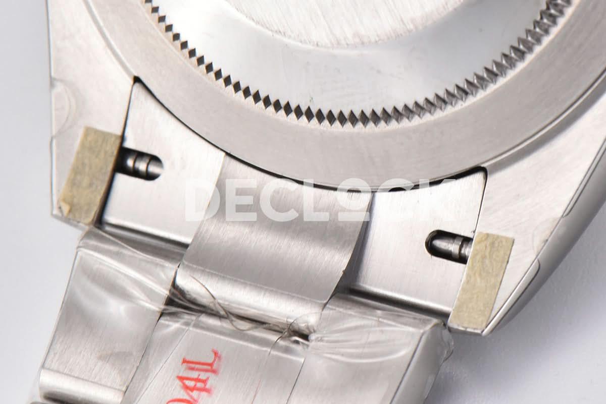 Replica Rolex Datejust 41 126334 Bright Black Dial Stick Markers on Oyster Bracelet |  Declock.