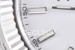Datejust 36/41 126331 Black Dial in with Diamond Markers in Jubilee 