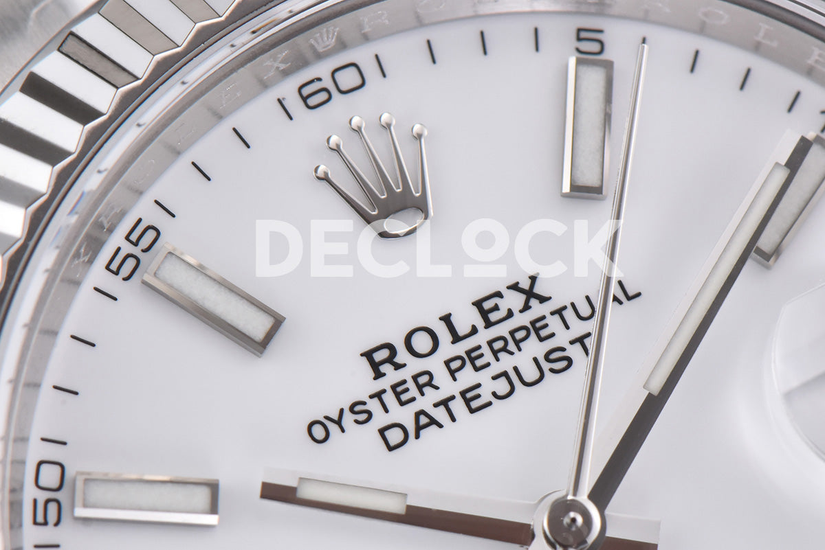 Datejust 36/41 126331 Black Dial in with Diamond Markers in Jubilee 