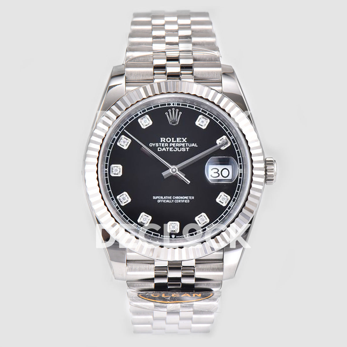 Datejust 36/41 126331 Black Dial in with Diamond Markers in Jubilee 