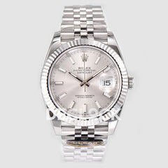 Datejust 36/41 126331 Black Dial in with Diamond Markers in Jubilee 