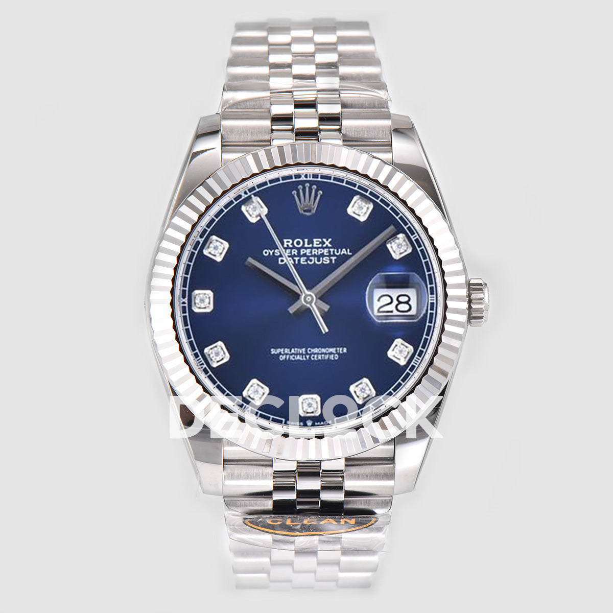 Datejust 36/41 126331 Black Dial in with Diamond Markers in Jubilee 