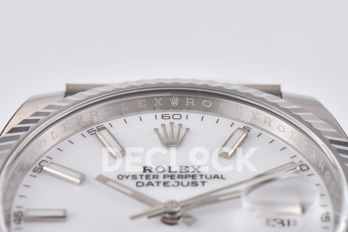 Datejust 36/41 126331 Black Dial in with Diamond Markers in Jubilee 