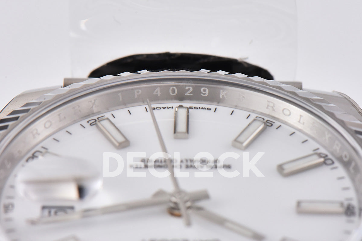 Datejust 36/41 126331 Black Dial in with Diamond Markers in Jubilee 