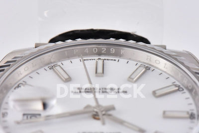 Datejust 41 126334 White Dial Stick Markers on Jubilee Bracelet