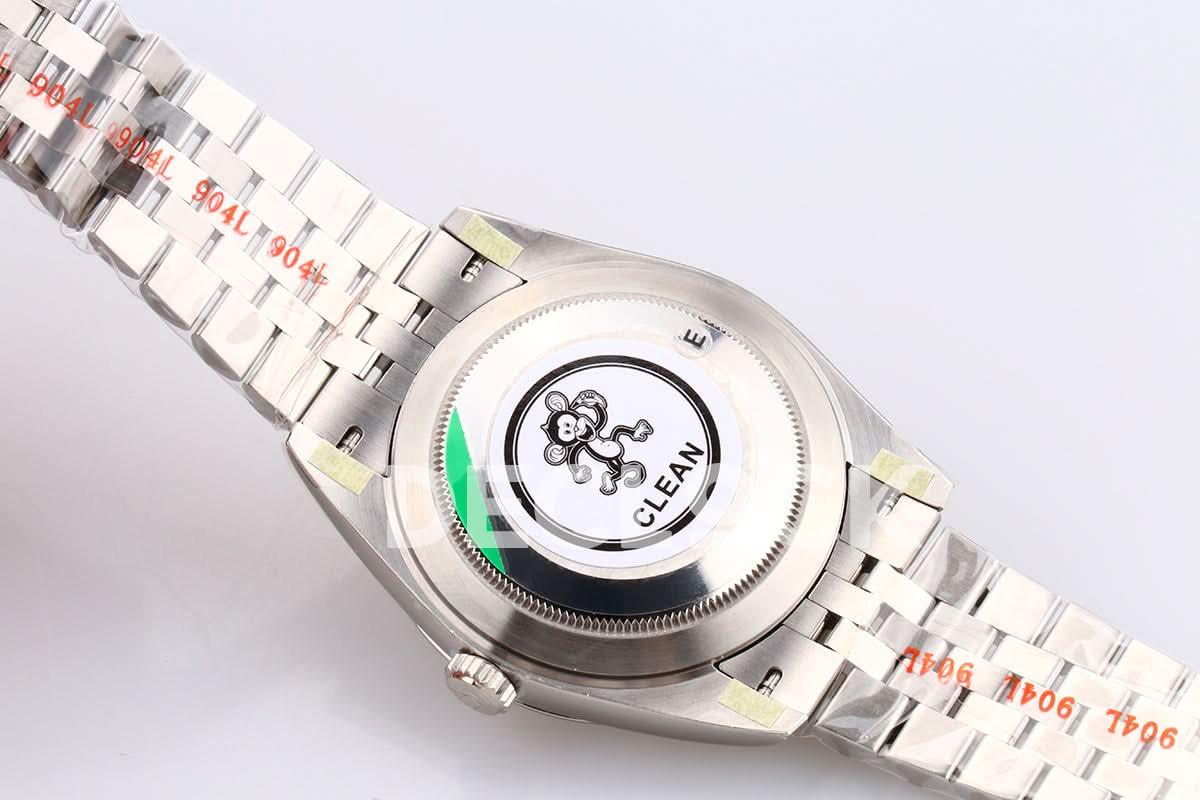Replica Rolex Datejust 41 126334 White Dial Stick Markers on Jubilee Bracelet |  Declock.