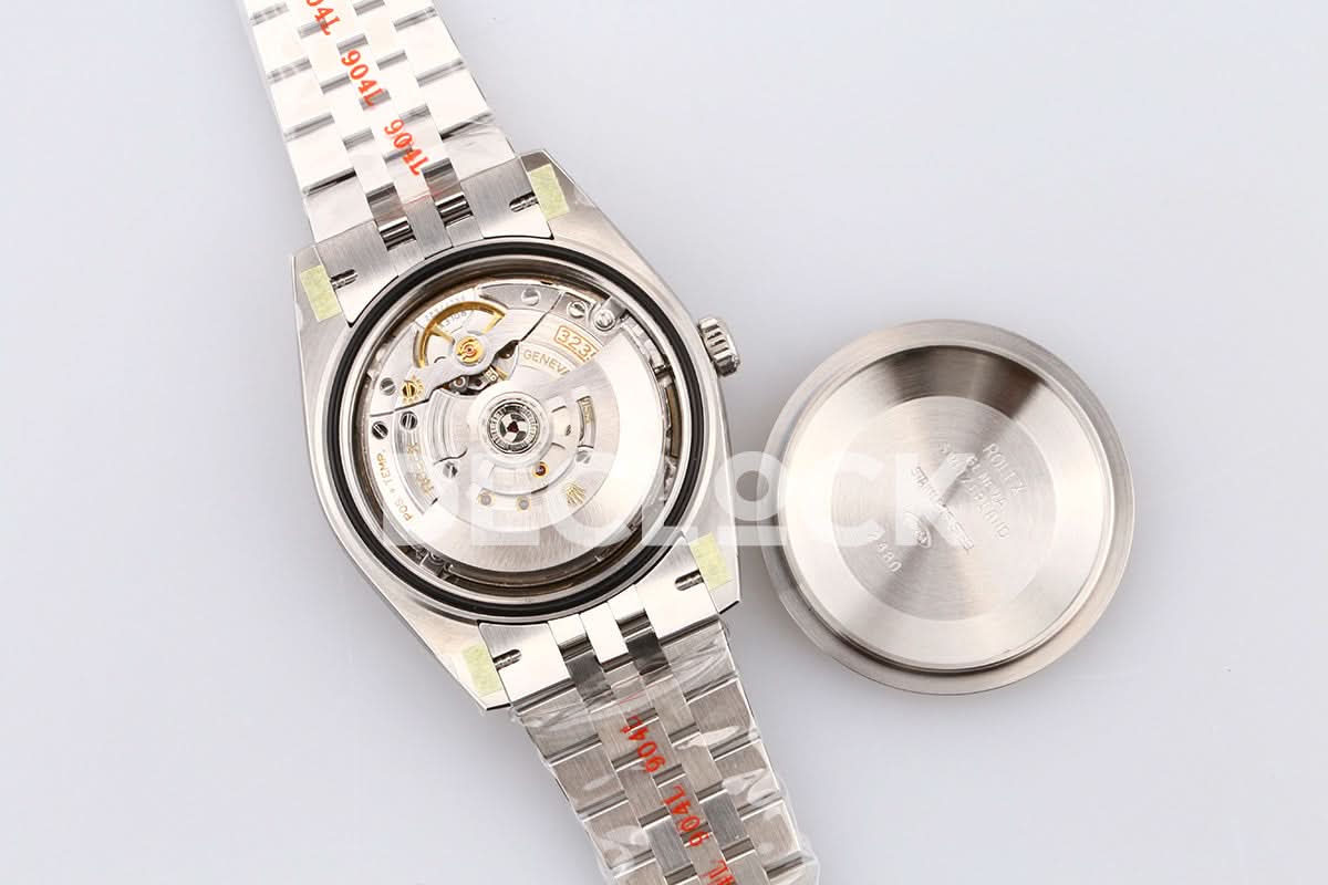 Datejust 41 126334 Bright Black Dial Diamond Markers on Jubilee Bracelet