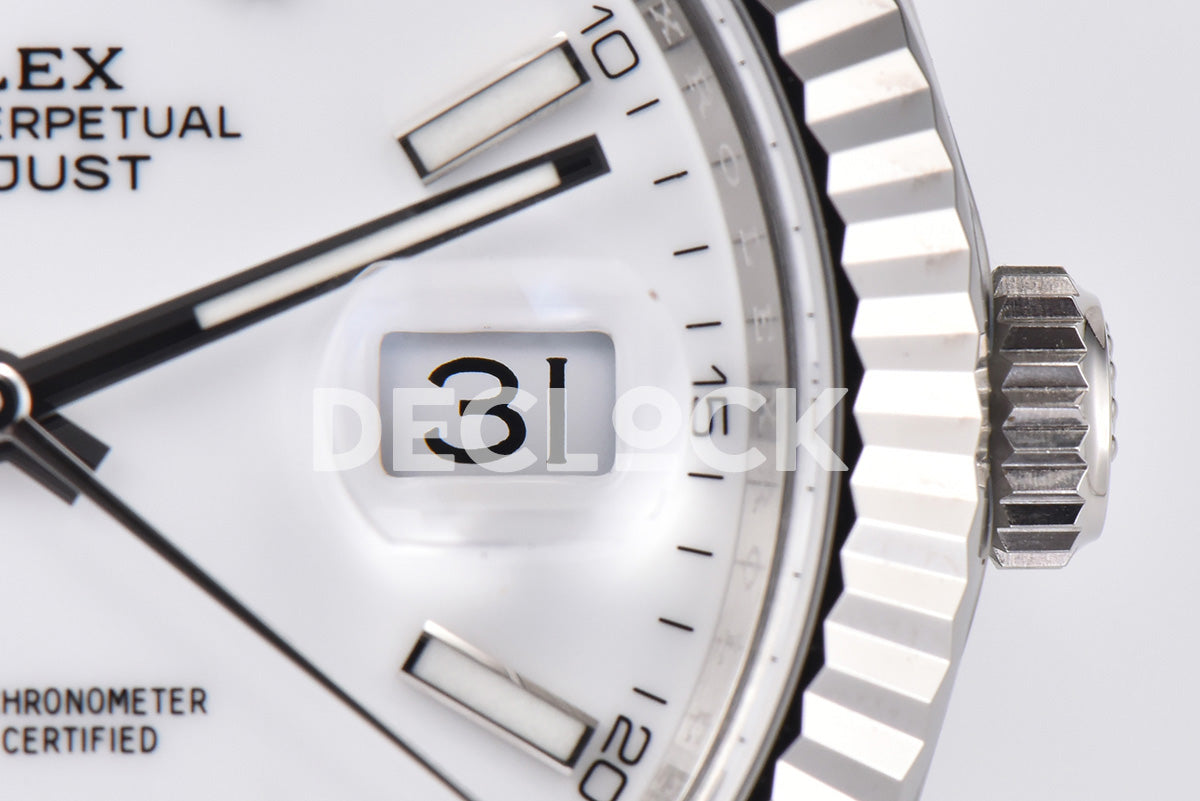 Datejust 36/41 126331 Black Dial in with Diamond Markers in Jubilee 